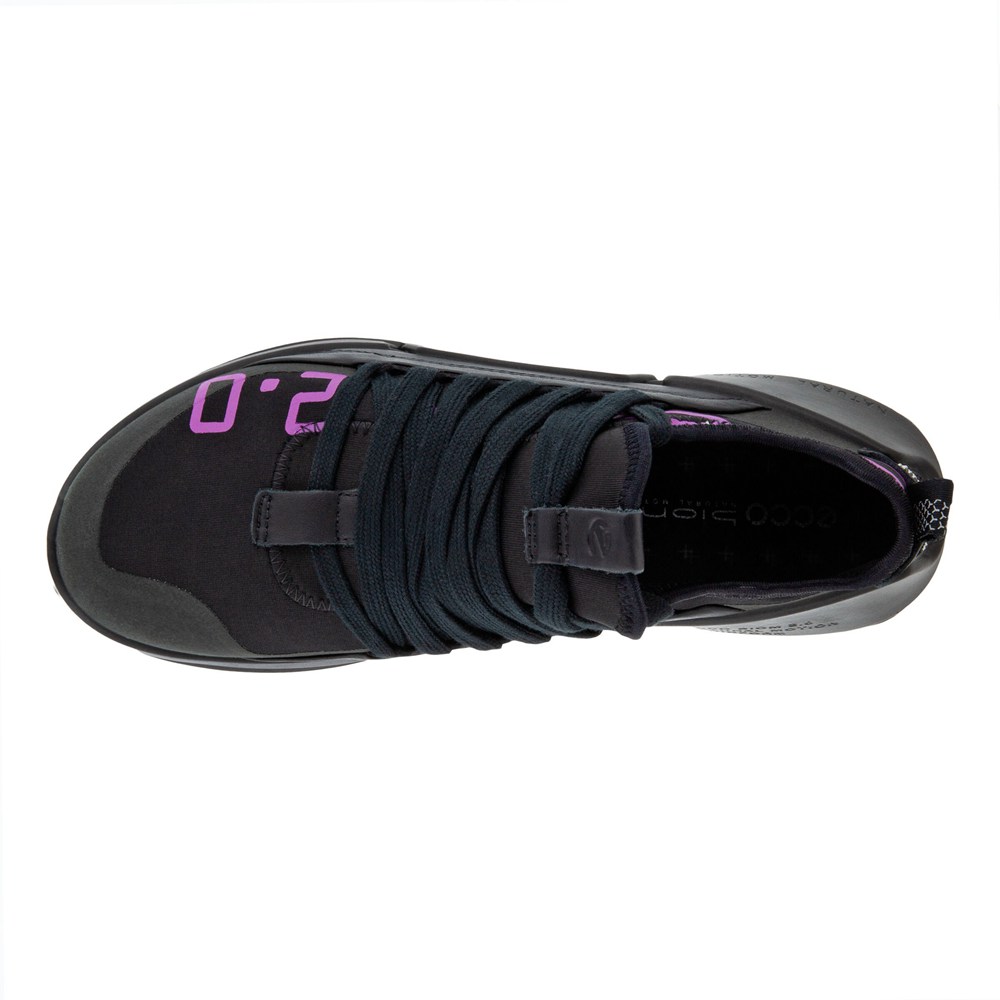Womens Sneakers - ECCO Biom 2.0 Low Tex - Black - 3961EBKRV